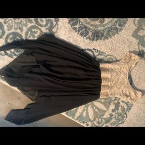 Cream colored casual dress